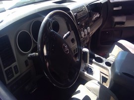 2007 TOYOTA TUNDRA, BURGUNDY, LIMITED MODEL, CREW CAB, 5.7L, AT, 4WD. Z26407
